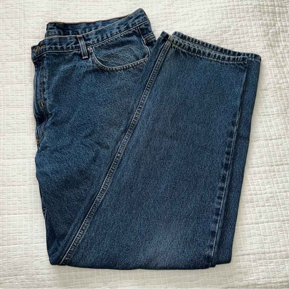 Member’s Mark Men’s 100% Cotton Denim Blue Jeans
• Size 40x30